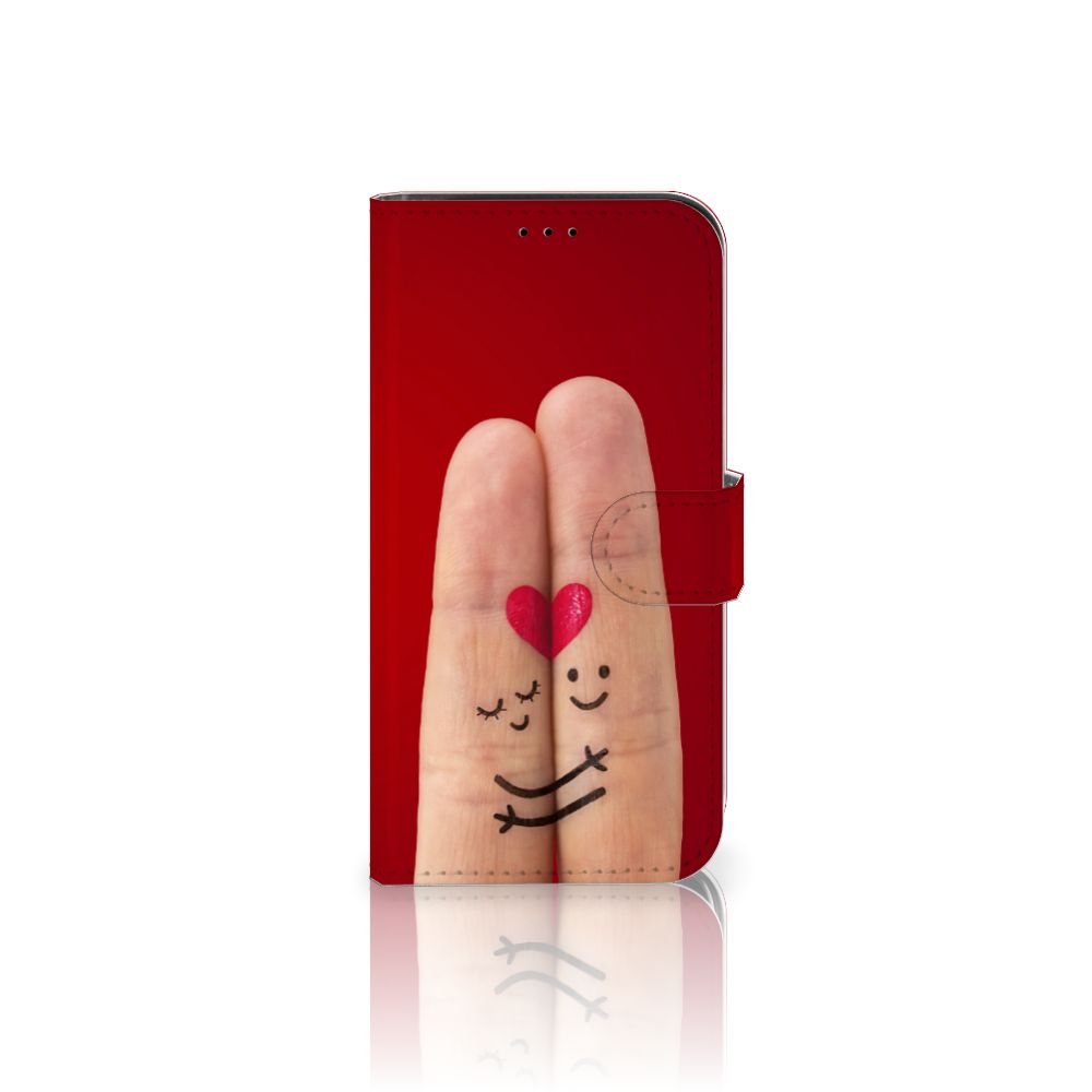 iPhone 13 Pro Wallet Case met Pasjes Liefde - Origineel Romantisch Cadeau