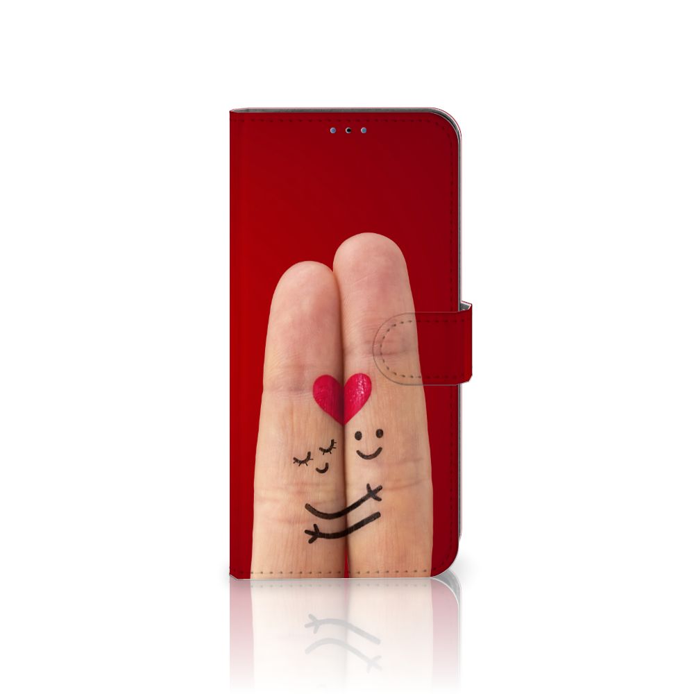 Samsung Galaxy A03s Wallet Case met Pasjes Liefde - Origineel Romantisch Cadeau