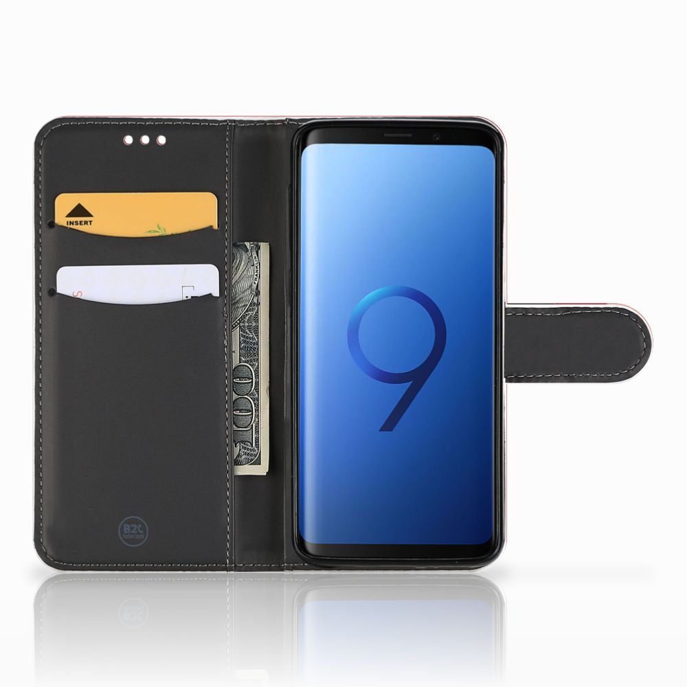 Samsung Galaxy S9 Wallet Case met Pasjes Liefde - Origineel Romantisch Cadeau