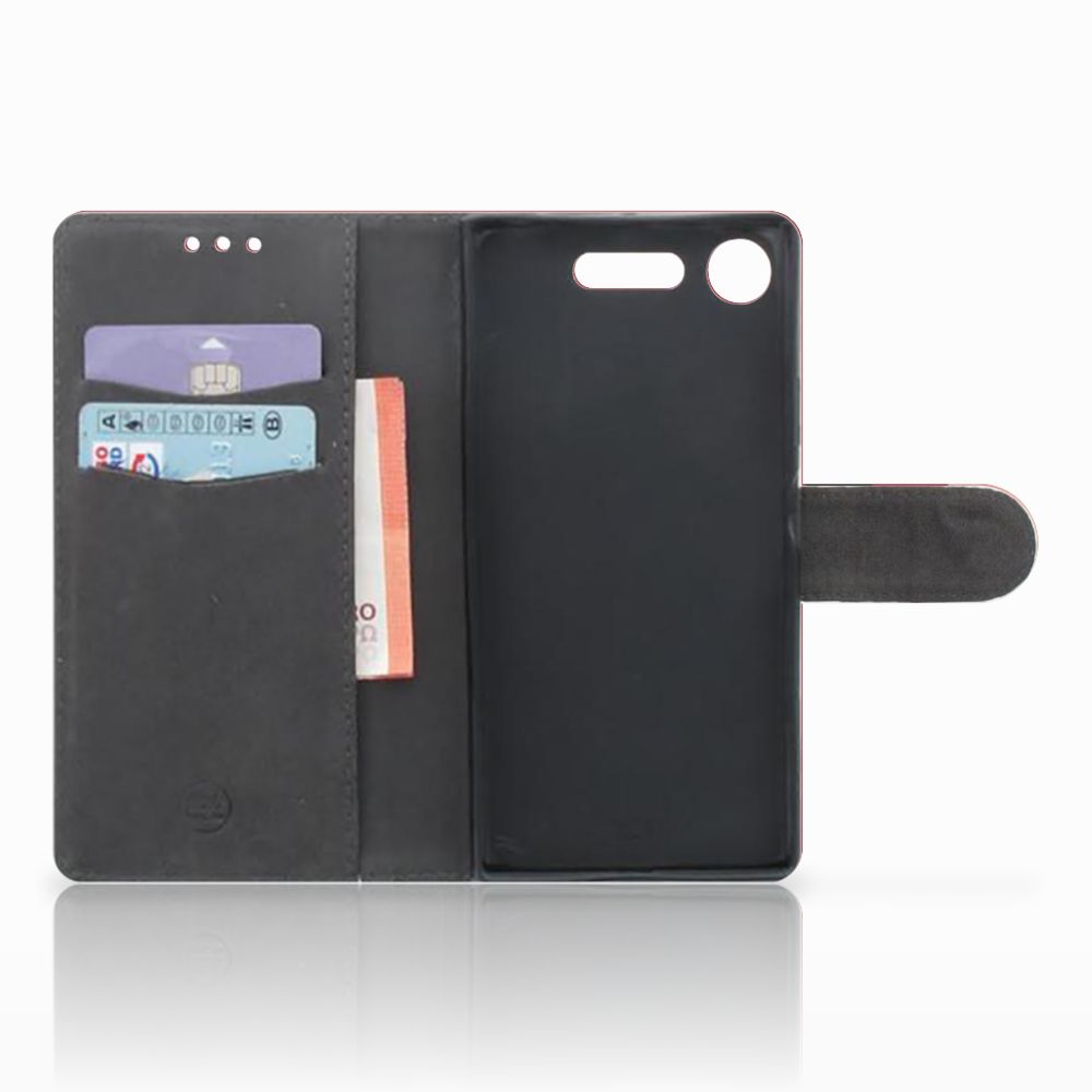 Sony Xperia XZ1 Wallet Case met Pasjes Liefde - Origineel Romantisch Cadeau