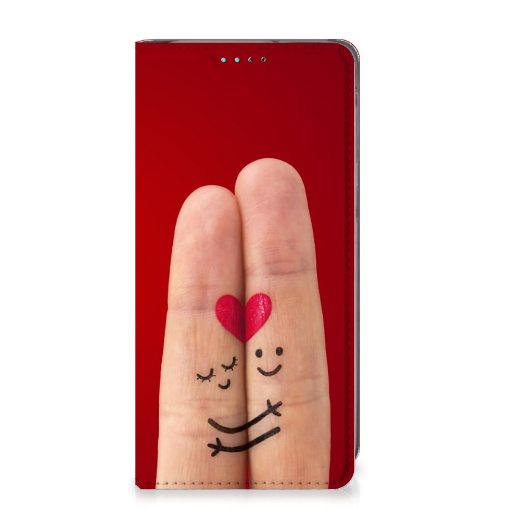 Samsung Galaxy A40 Hippe Standcase Liefde - Origineel Romantisch Cadeau
