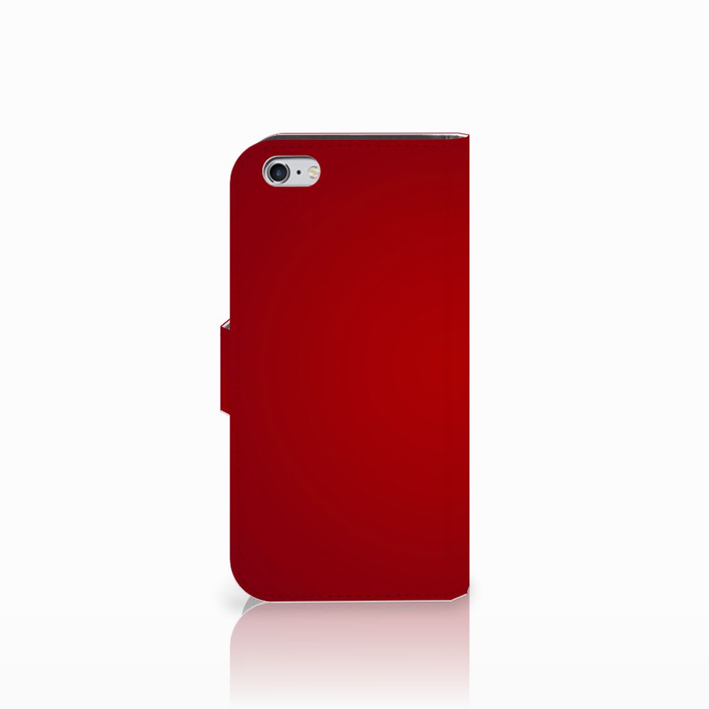 Apple iPhone 6 | 6s Wallet Case met Pasjes Liefde - Origineel Romantisch Cadeau