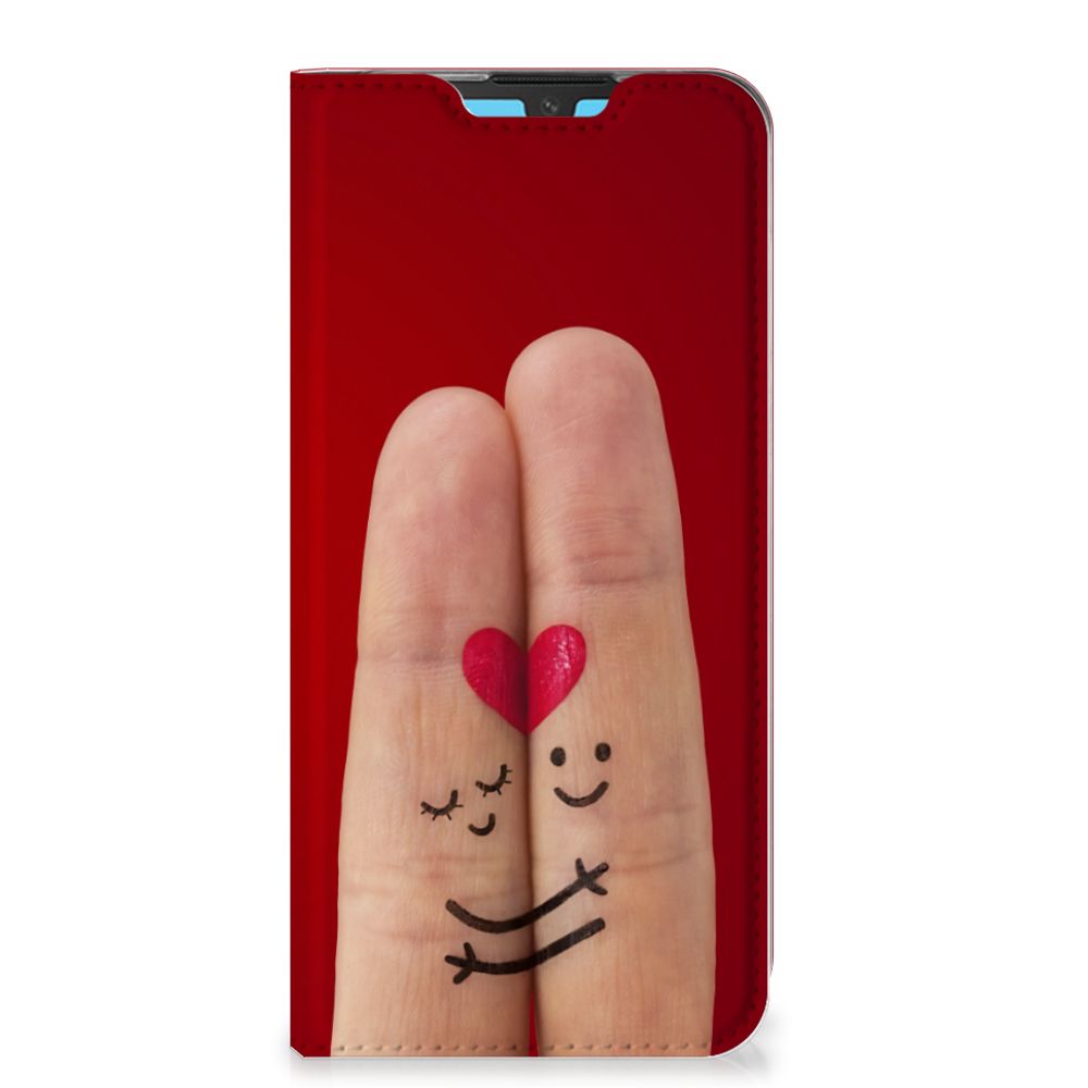 Huawei Y5 (2019) Hippe Standcase Liefde - Origineel Romantisch Cadeau