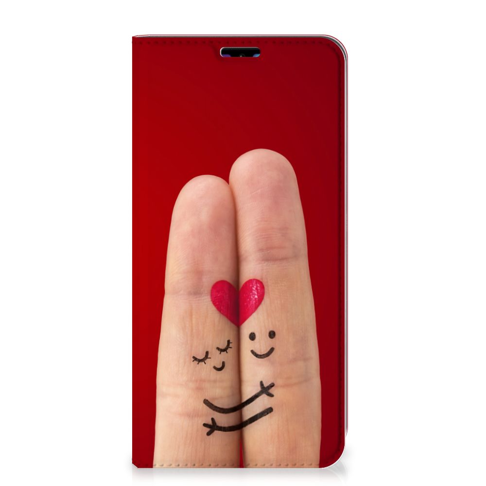 Huawei Y7 hoesje Y7 Pro (2019) Hippe Standcase Liefde - Origineel Romantisch Cadeau