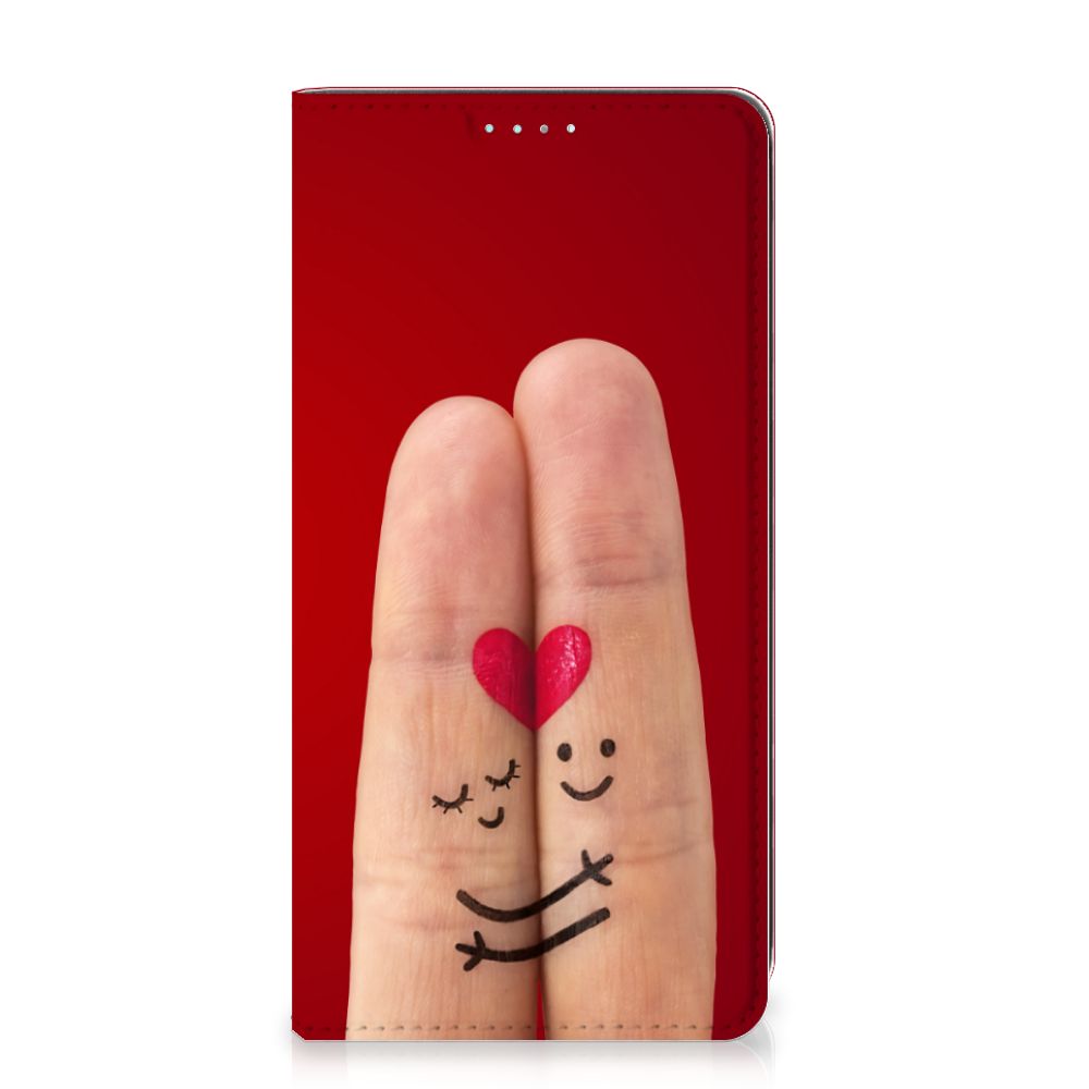Samsung Galaxy A41 Hippe Standcase Liefde - Origineel Romantisch Cadeau