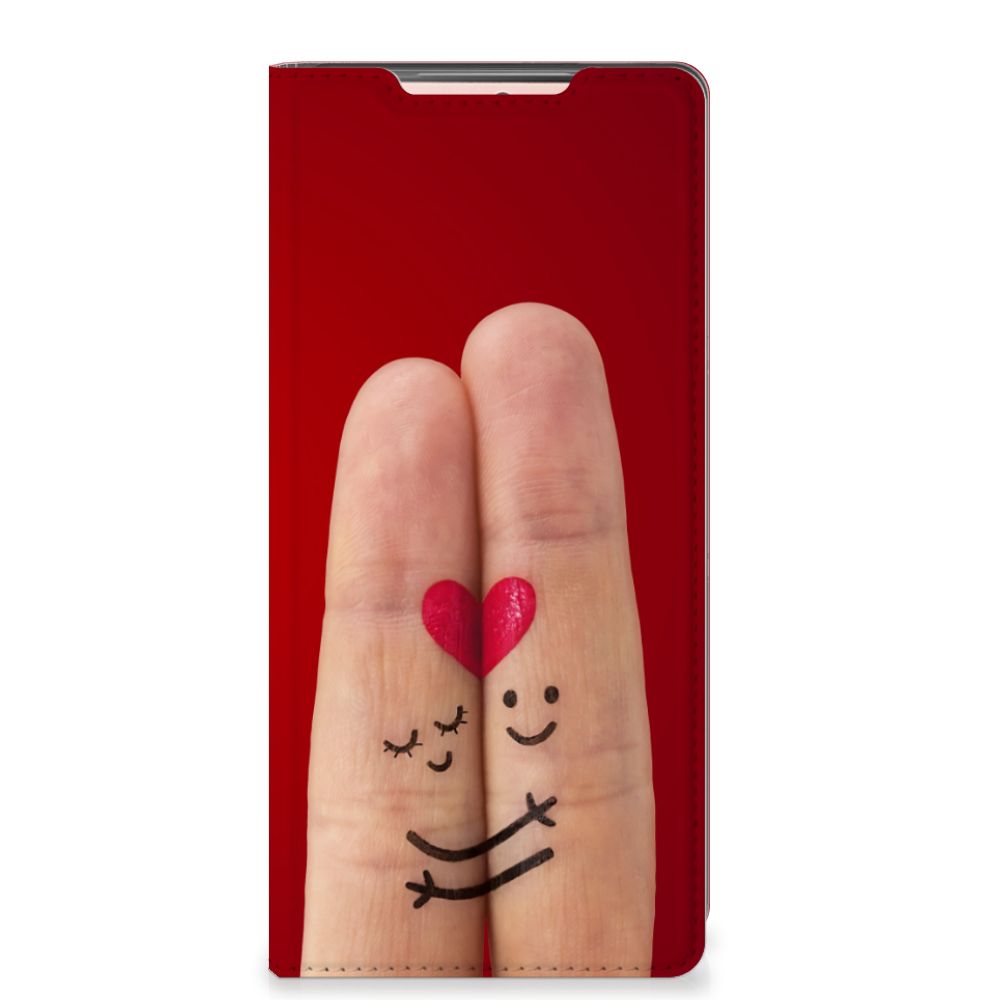 Samsung Galaxy Note20 Hippe Standcase Liefde - Origineel Romantisch Cadeau