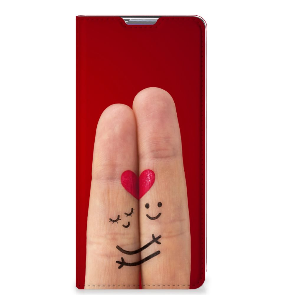 OnePlus 8 Hippe Standcase Liefde - Origineel Romantisch Cadeau