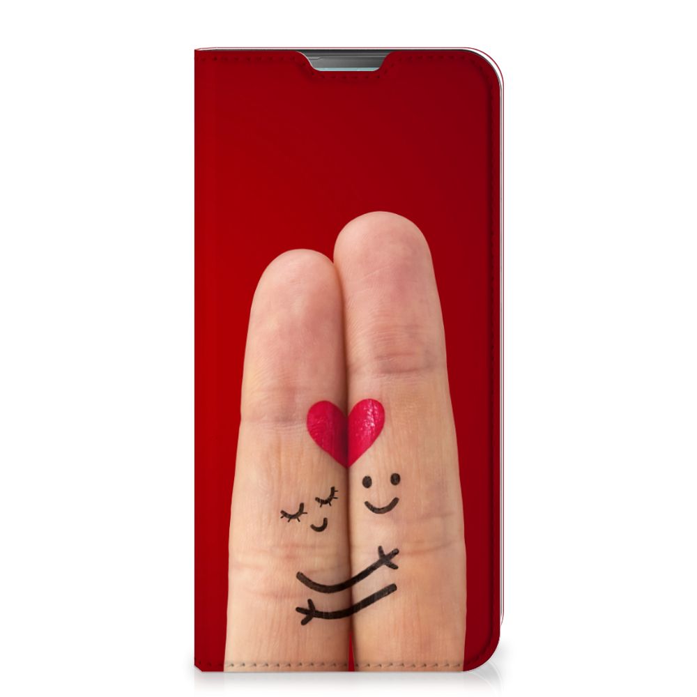 Nokia 3.4 Hippe Standcase Liefde - Origineel Romantisch Cadeau