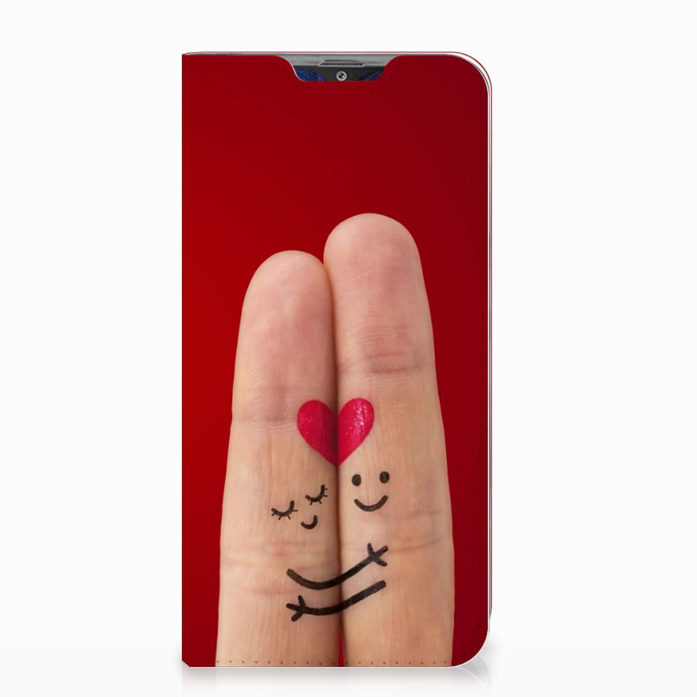 Samsung Galaxy A30 Hippe Standcase Liefde - Origineel Romantisch Cadeau