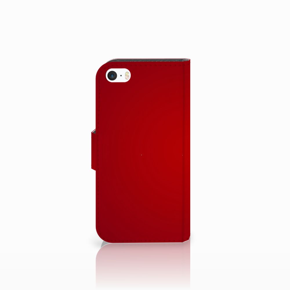 Apple iPhone 5 | 5s | SE Wallet Case met Pasjes Liefde - Origineel Romantisch Cadeau