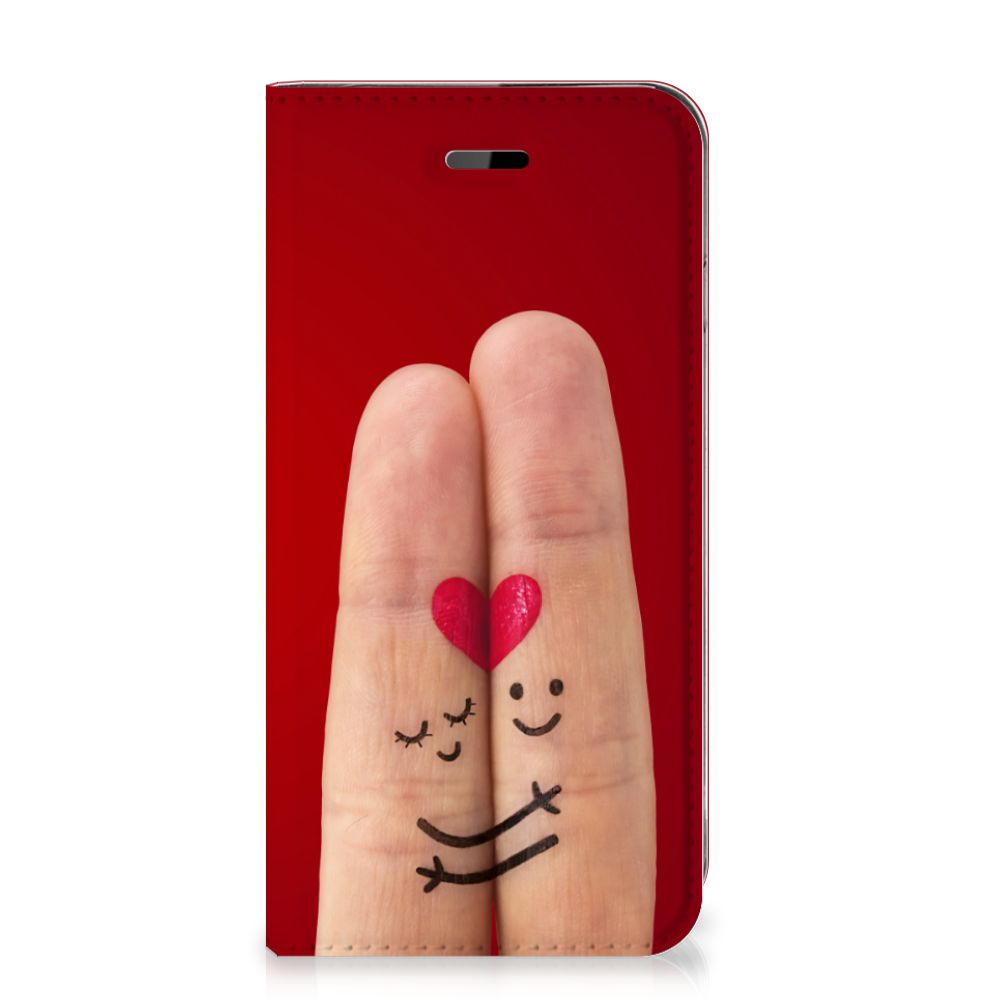 iPhone 7 | 8 | SE (2020) | SE (2022) Hippe Standcase Liefde - Origineel Romantisch Cadeau