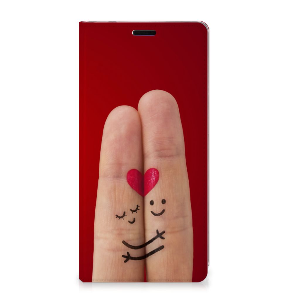 Samsung Galaxy A9 (2018) Hippe Standcase Liefde - Origineel Romantisch Cadeau