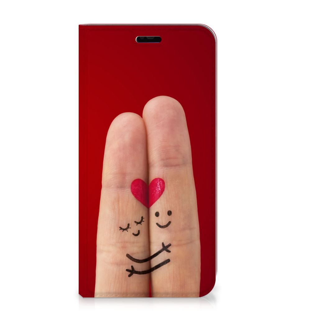 Huawei P Smart Plus Hippe Standcase Liefde - Origineel Romantisch Cadeau