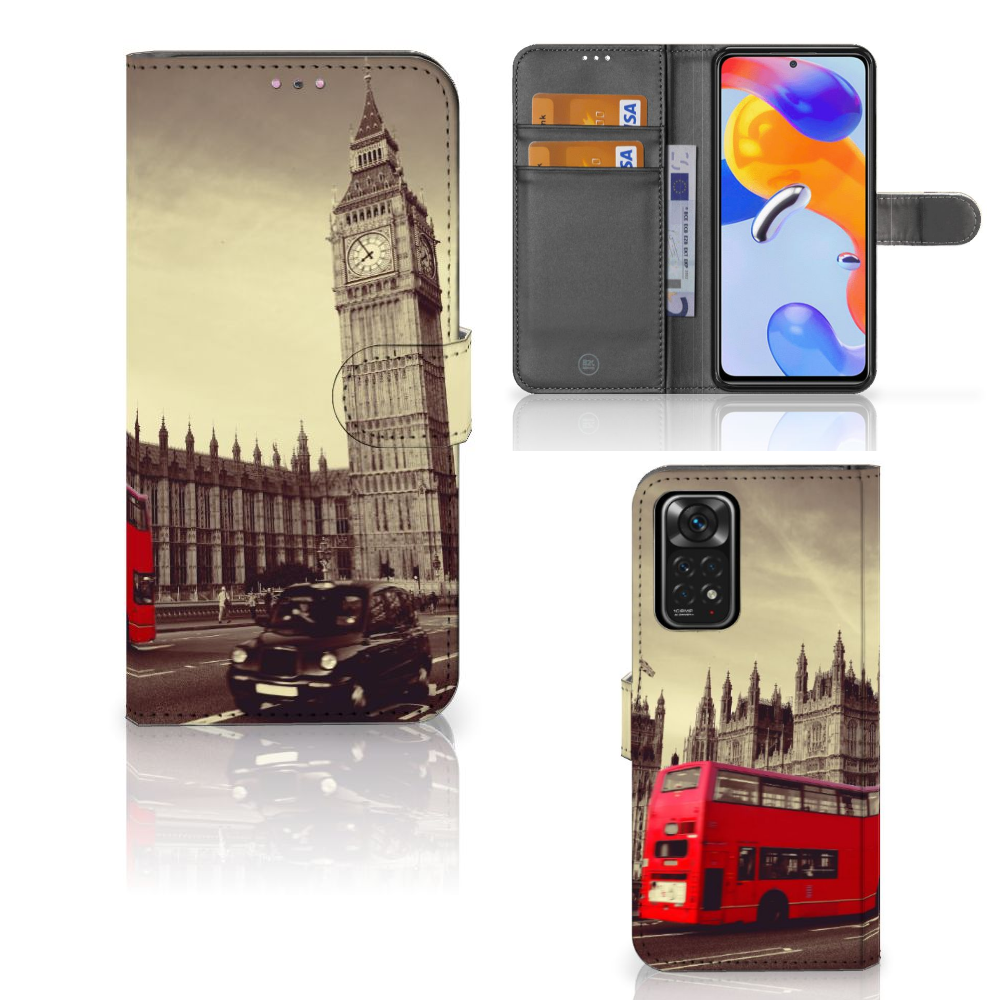Xiaomi Redmi Note 11 Pro 5G/4G Flip Cover Londen