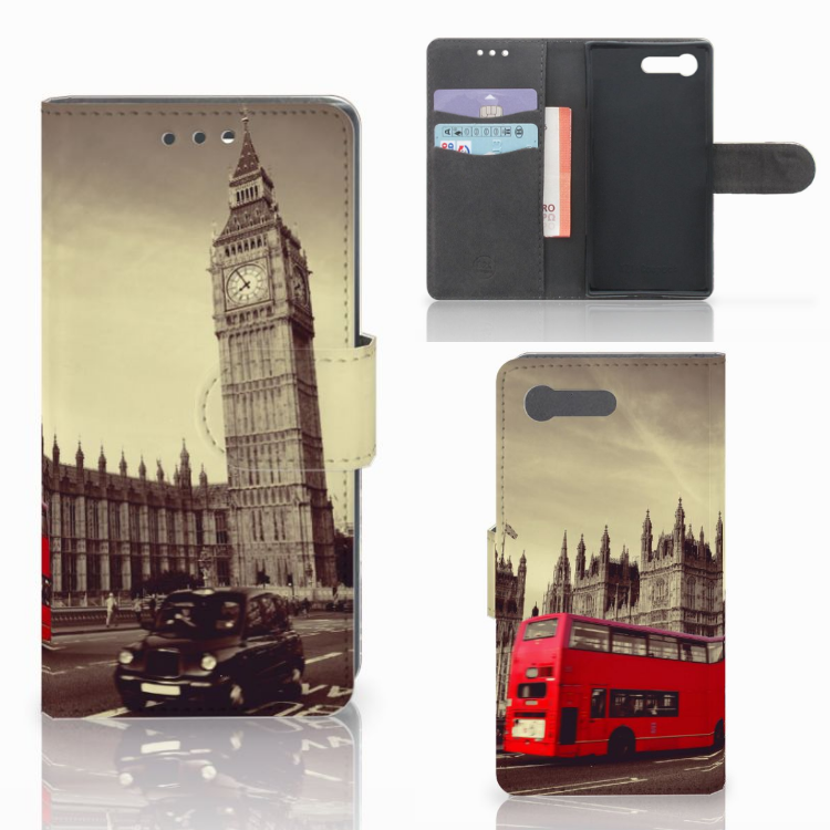 Sony Xperia X Compact Flip Cover Londen