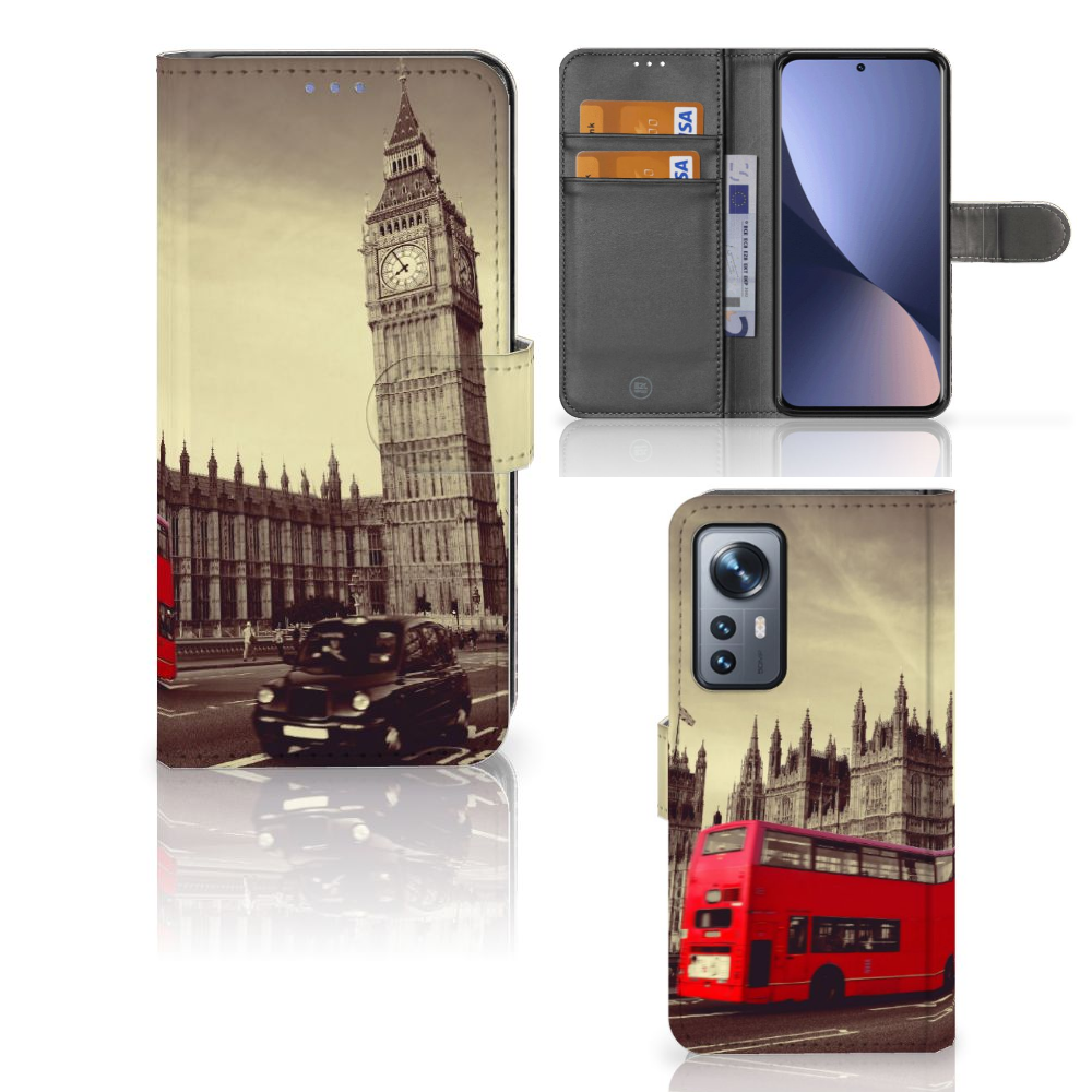 Xiaomi 12 | 12X Flip Cover Londen
