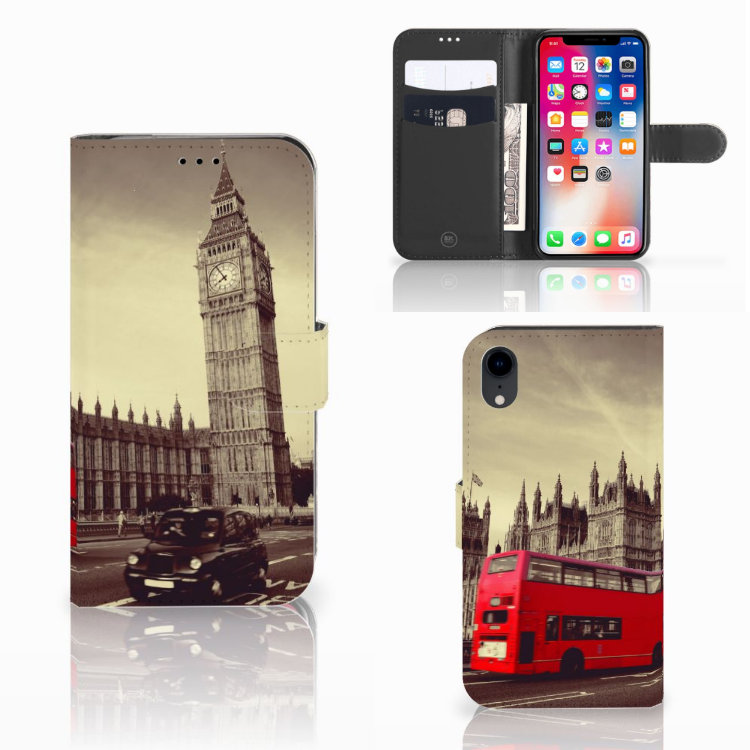 Apple iPhone Xr Flip Cover Londen