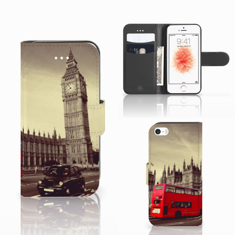 Apple iPhone 5 | 5S Bookstyle Hoesje London City