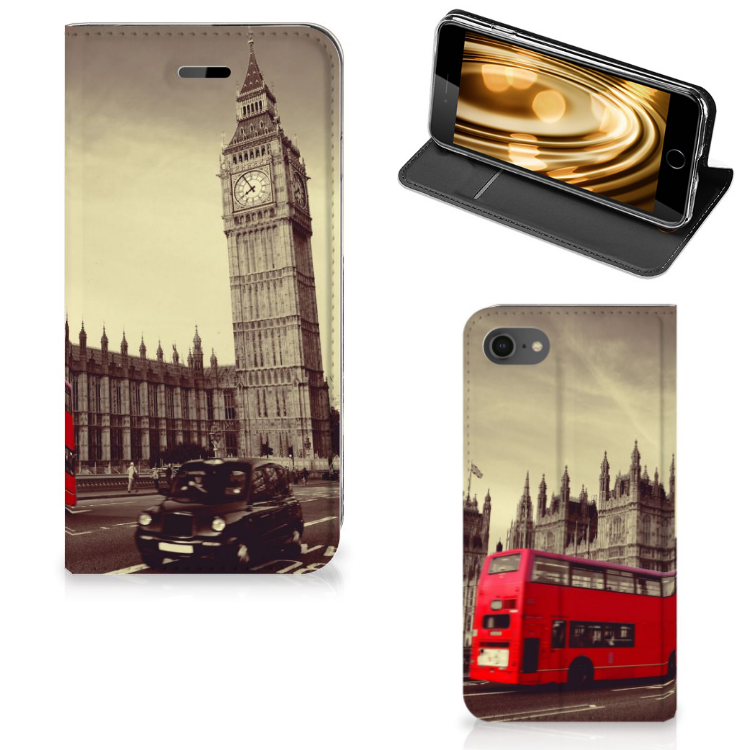 Apple iPhone 7 | 8 Standcase Hoesje Design Londen