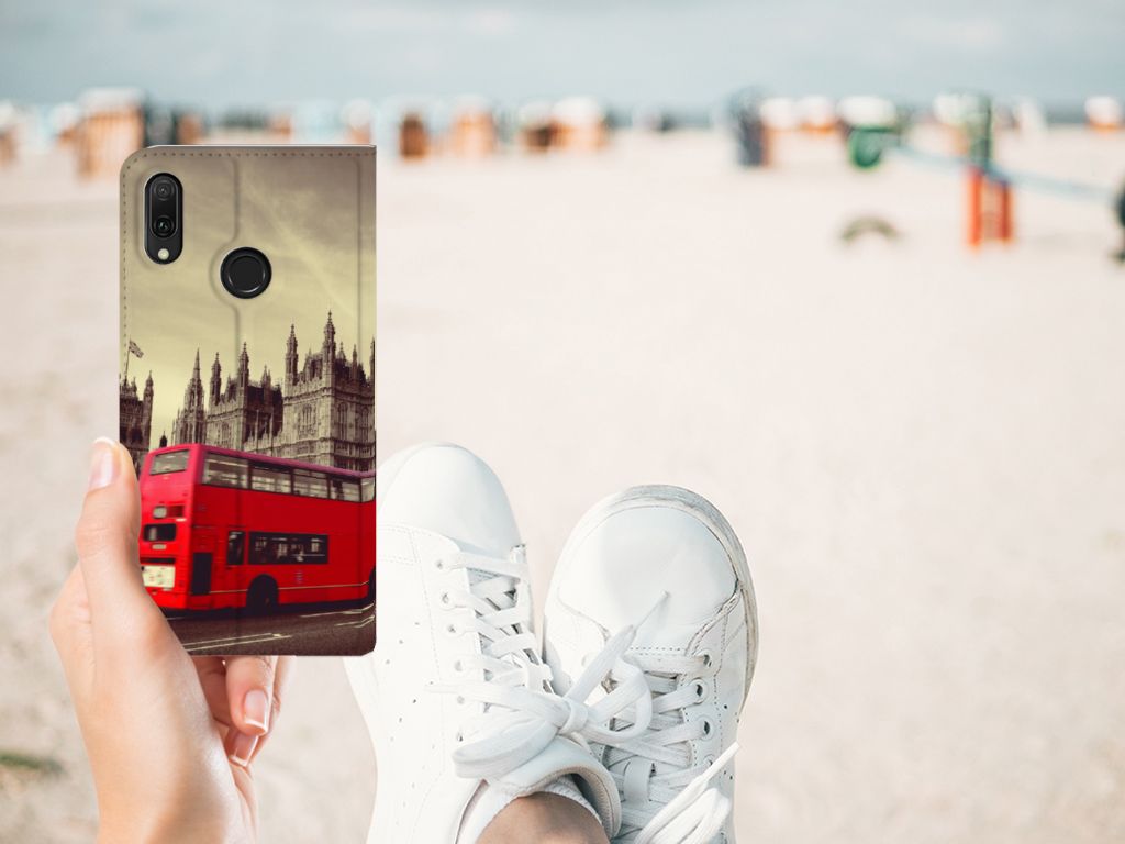 Huawei Y7 hoesje Y7 Pro (2019) Book Cover Londen