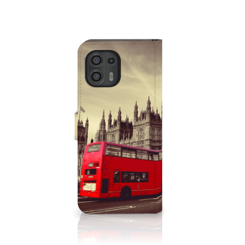 Motorola Edge 20 Lite Flip Cover Londen