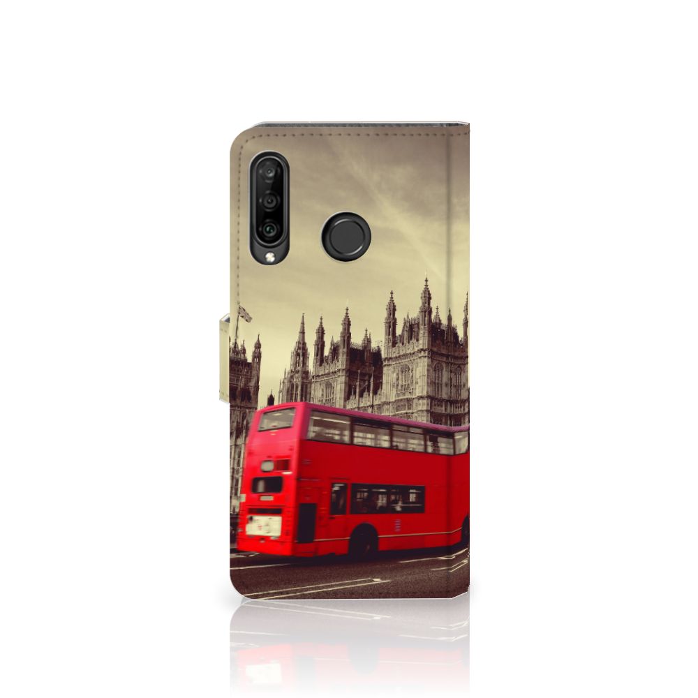 Huawei P30 Lite (2020) Flip Cover Londen