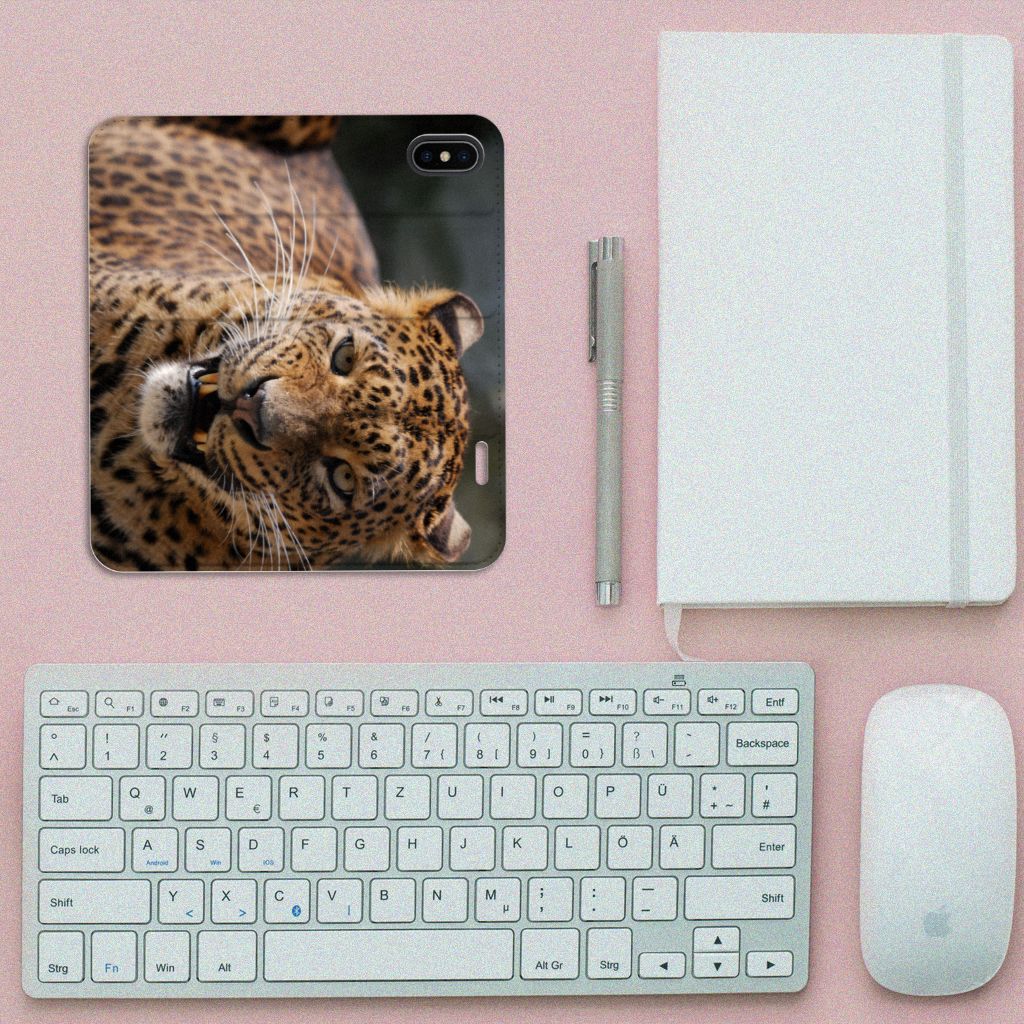 Apple iPhone X | Xs Hoesje maken Luipaard