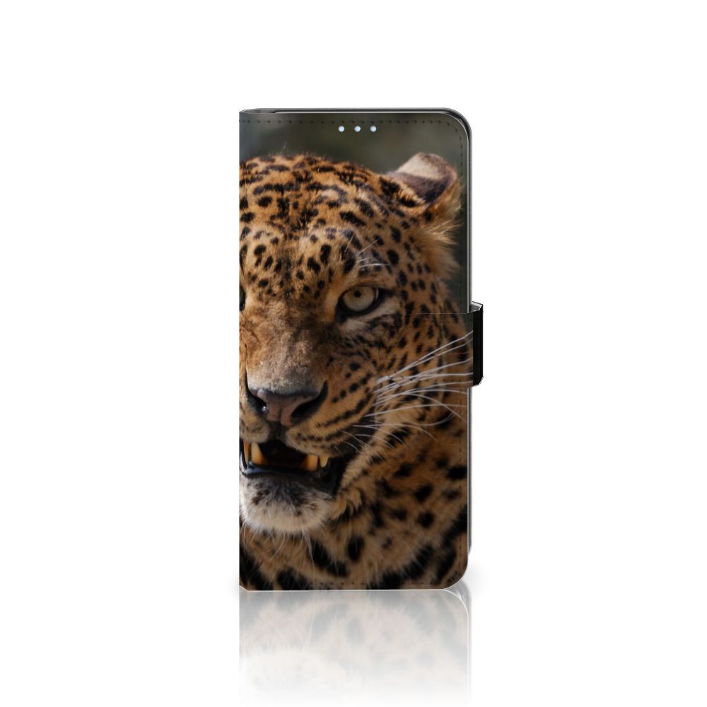 OPPO Reno 4 Pro 5G Telefoonhoesje met Pasjes Luipaard
