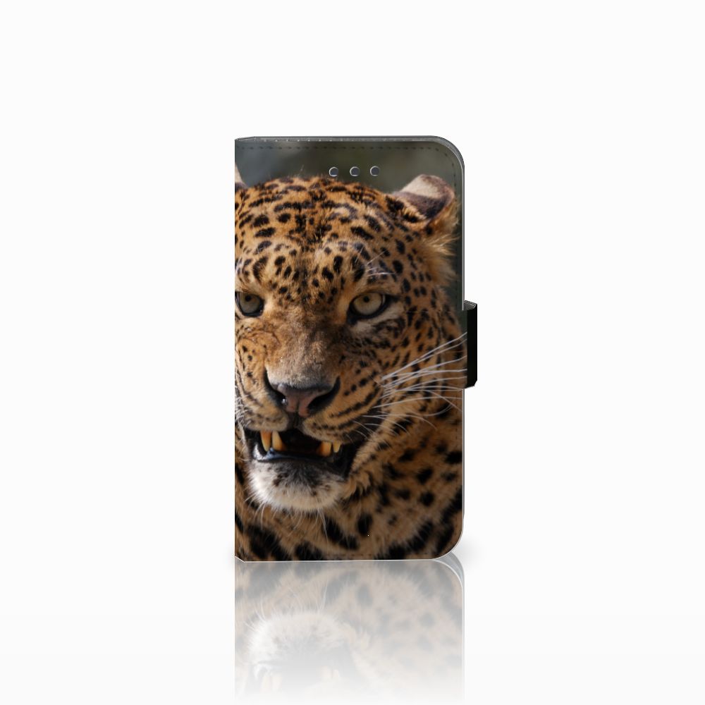 Samsung Galaxy Xcover 3 | Xcover 3 VE Telefoonhoesje met Pasjes Luipaard