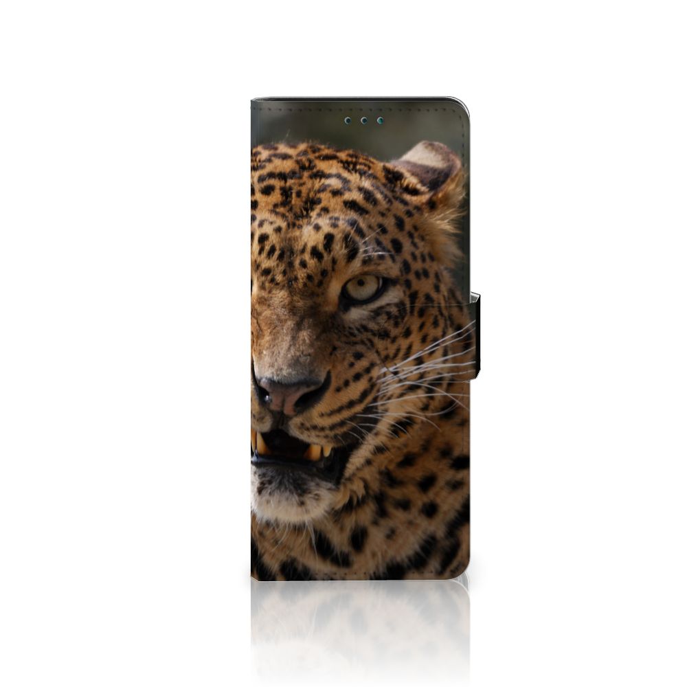 Sony Xperia 5III Telefoonhoesje met Pasjes Luipaard
