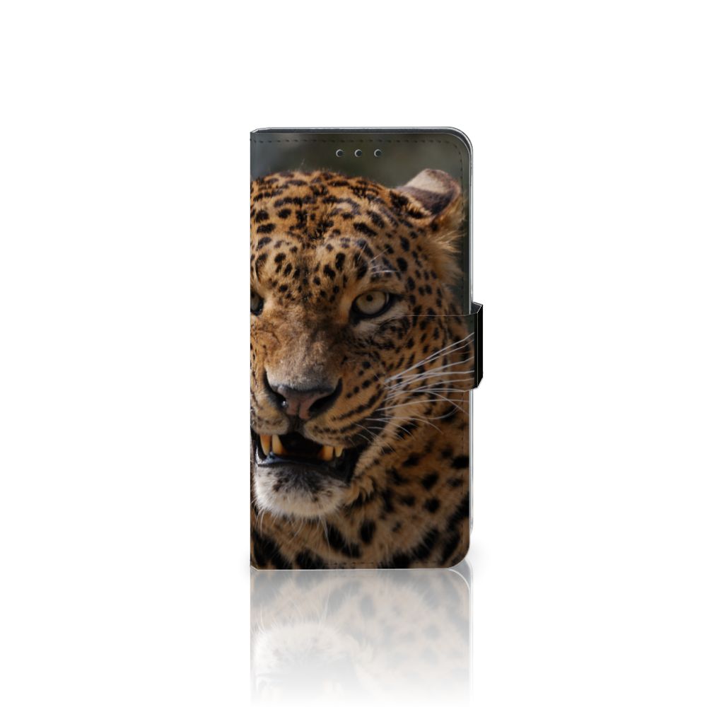 Huawei P40 Telefoonhoesje met Pasjes Luipaard