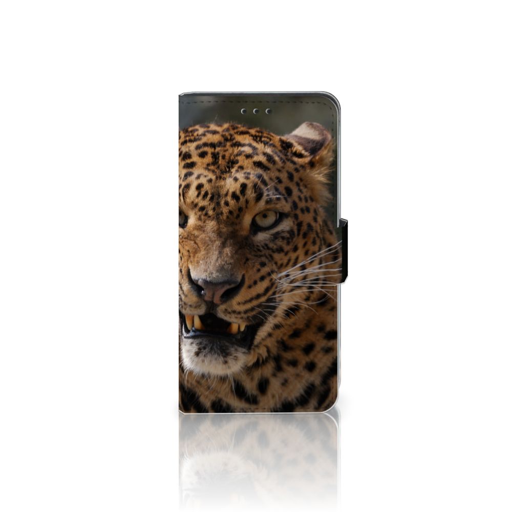 Xiaomi Mi 9 SE Telefoonhoesje met Pasjes Luipaard