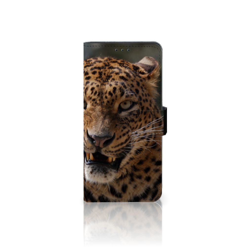 Huawei P40 Pro Telefoonhoesje met Pasjes Luipaard