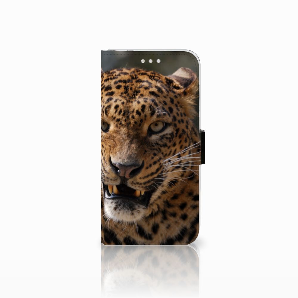 Huawei P20 Pro Telefoonhoesje met Pasjes Luipaard