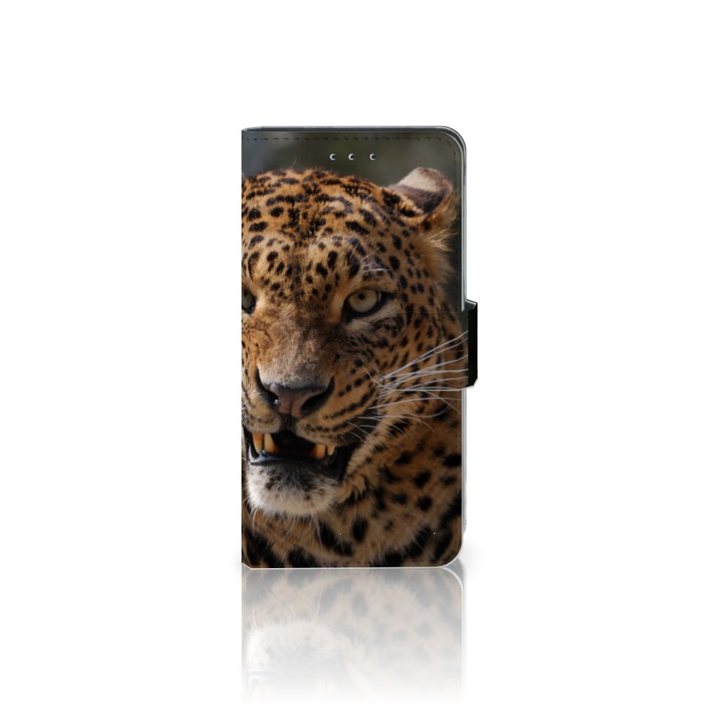 Huawei P20 Telefoonhoesje met Pasjes Luipaard