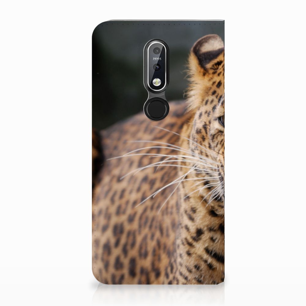 Nokia 7.1 (2018) Hoesje maken Luipaard