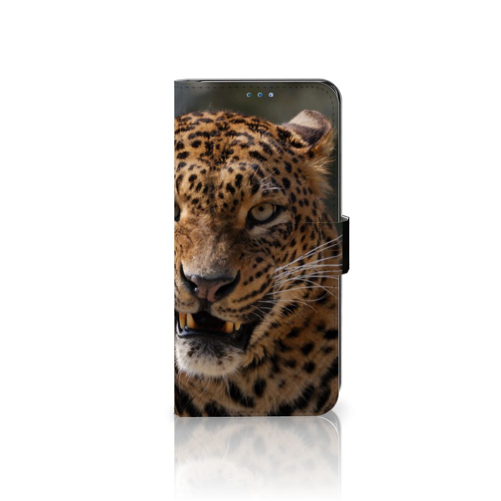 OnePlus Nord N10 Telefoonhoesje met Pasjes Luipaard