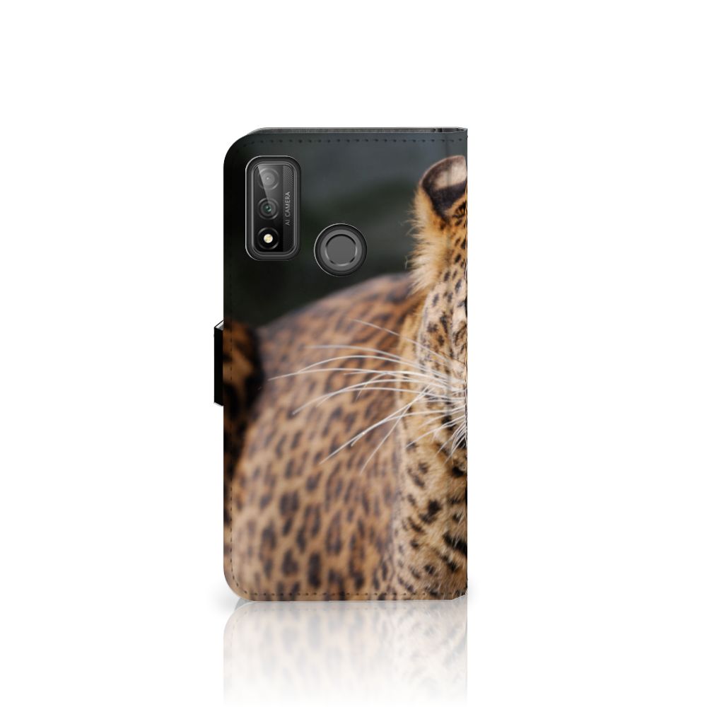 Huawei P Smart 2020 Telefoonhoesje met Pasjes Luipaard