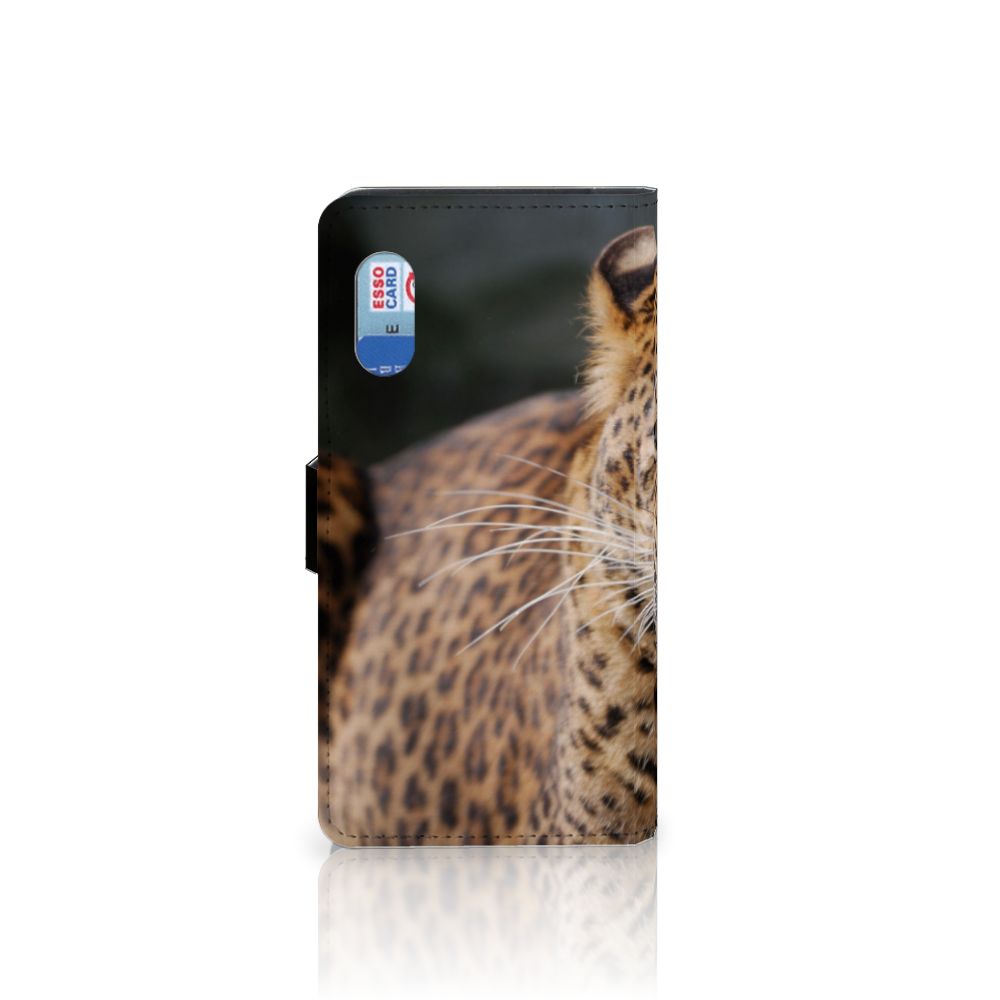 Samsung Xcover Pro Telefoonhoesje met Pasjes Luipaard