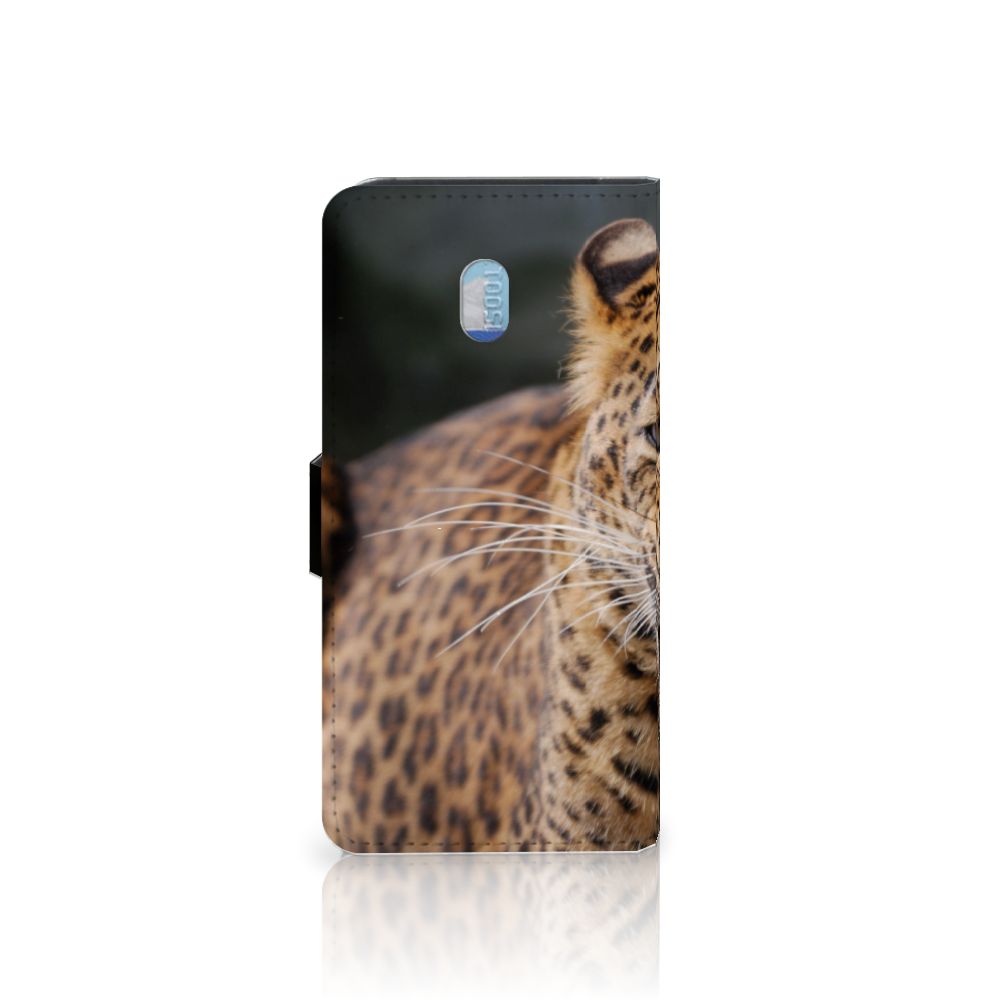 Xiaomi Redmi 8A Telefoonhoesje met Pasjes Luipaard