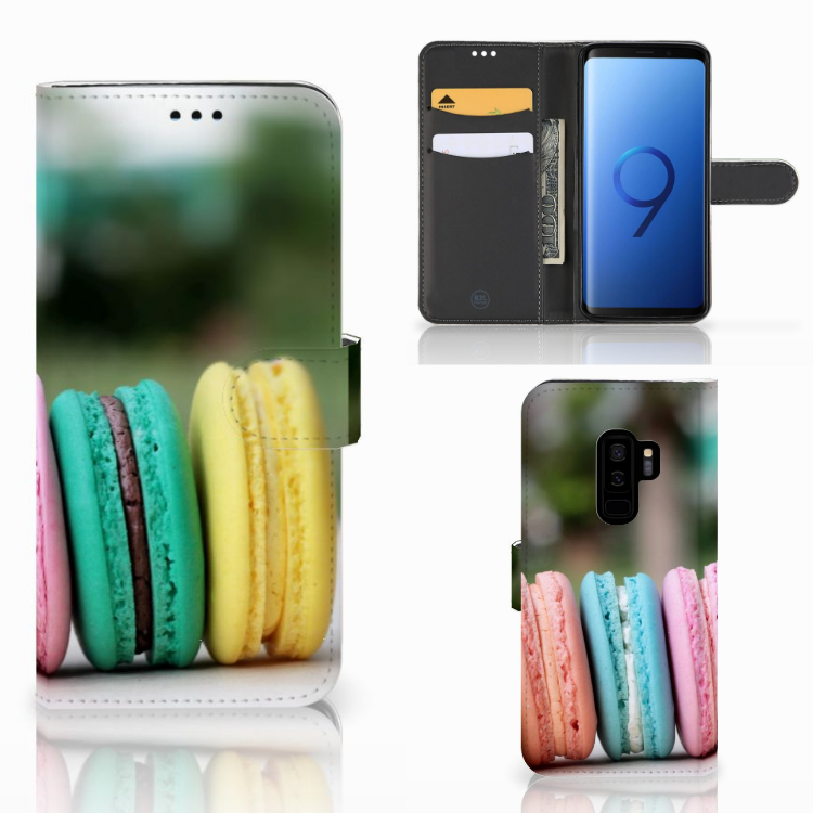 Samsung Galaxy S9 Plus Book Cover Macarons