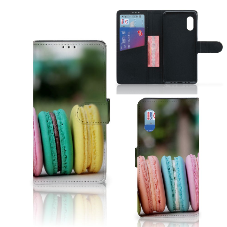 Samsung Xcover Pro Book Cover Macarons