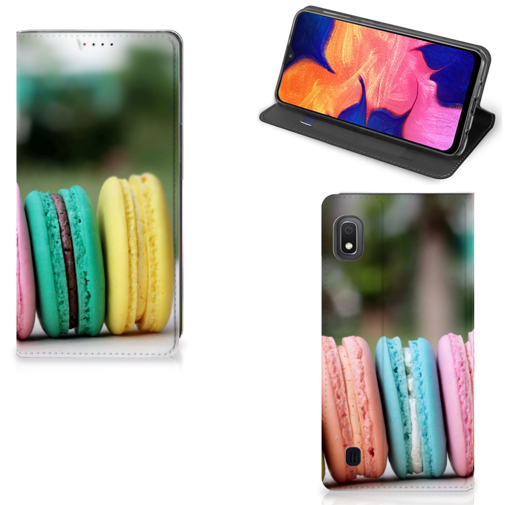 Samsung Galaxy A10 Flip Style Cover Macarons