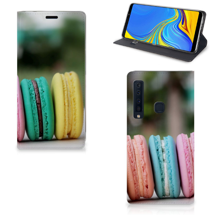 Samsung Galaxy A9 (2018) Flip Style Cover Macarons