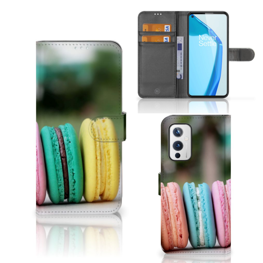 OnePlus 9 Book Cover Macarons