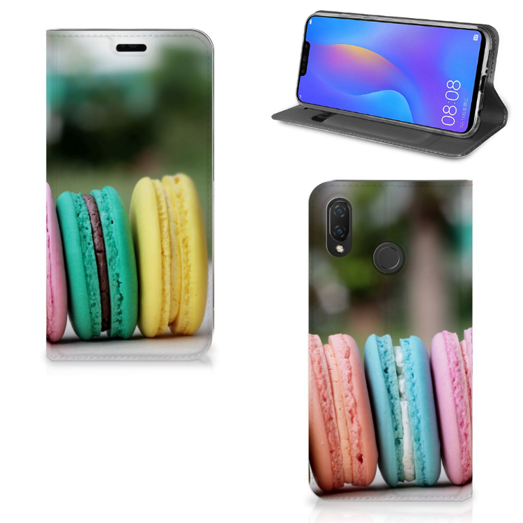 Huawei P Smart Plus Flip Style Cover Macarons