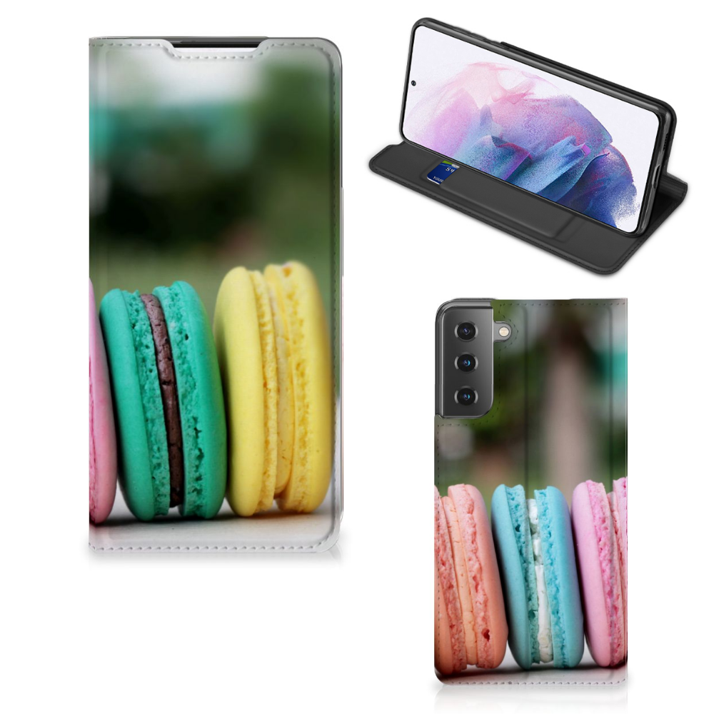 Samsung Galaxy S21 Plus Flip Style Cover Macarons