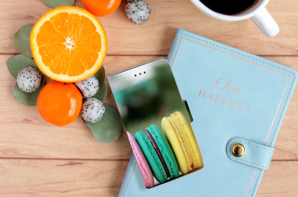 Nokia 7 Book Cover Macarons