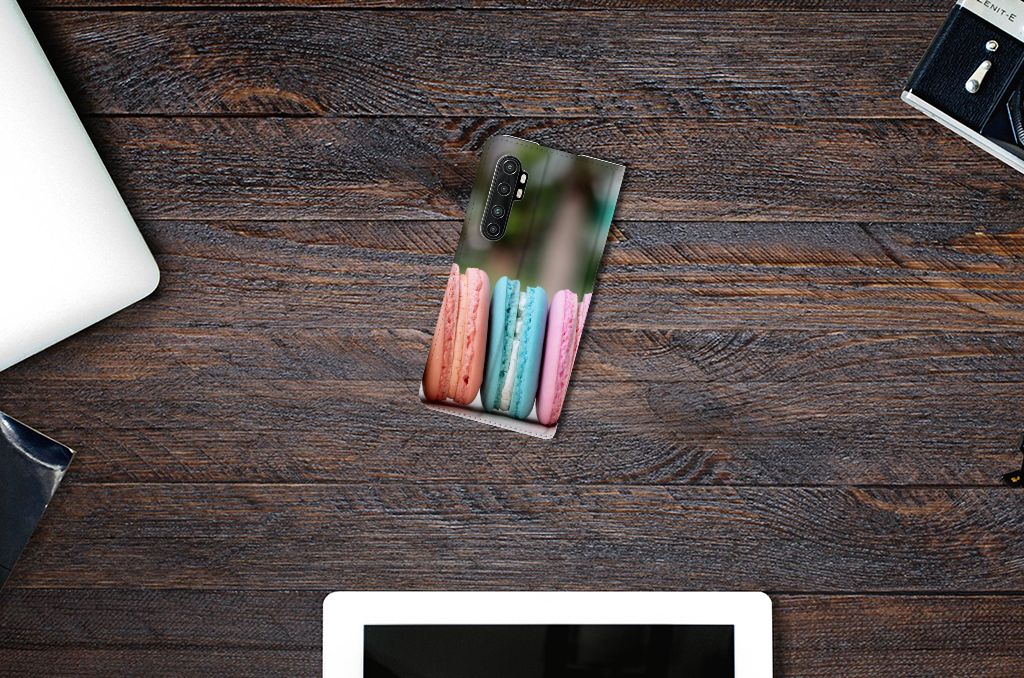 Xiaomi Mi Note 10 Lite Flip Style Cover Macarons