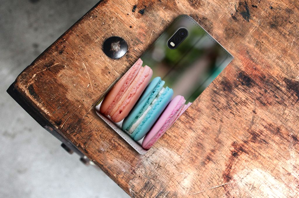 Samsung Xcover Pro Flip Style Cover Macarons